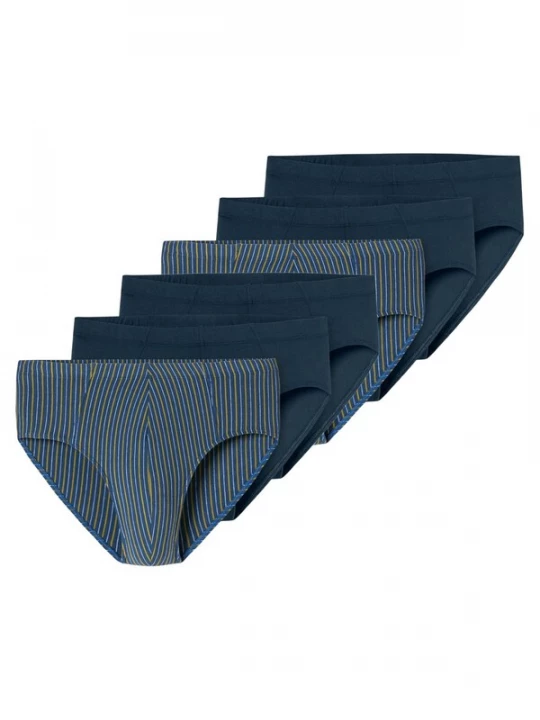 Foto van product SCHIESSER Slip '95 / 5 Essentials - Cotton' donkerblauw