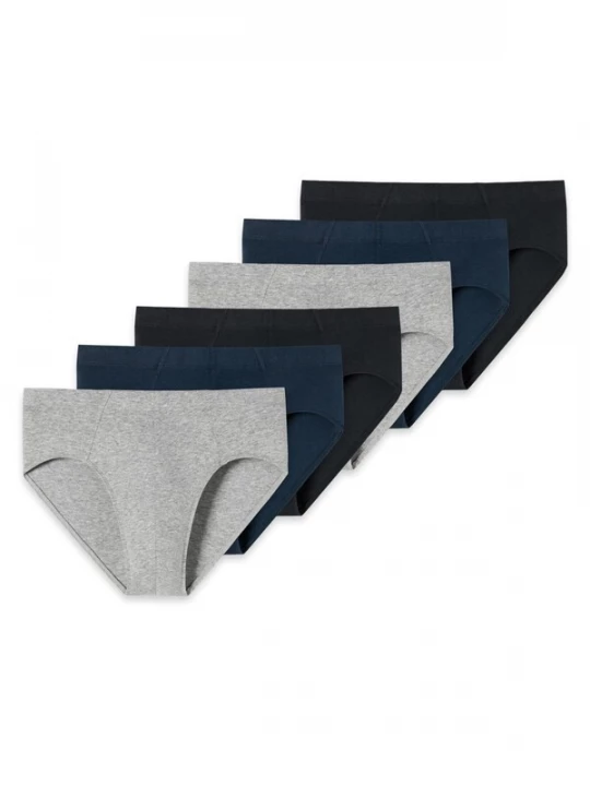 Foto van product SCHIESSER Slip '95 / 5 Essentials - Cotton' gemengde kleuren