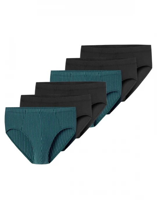 Foto van product SCHIESSER Slip '95 / 5 Essentials - Cotton' turquoise