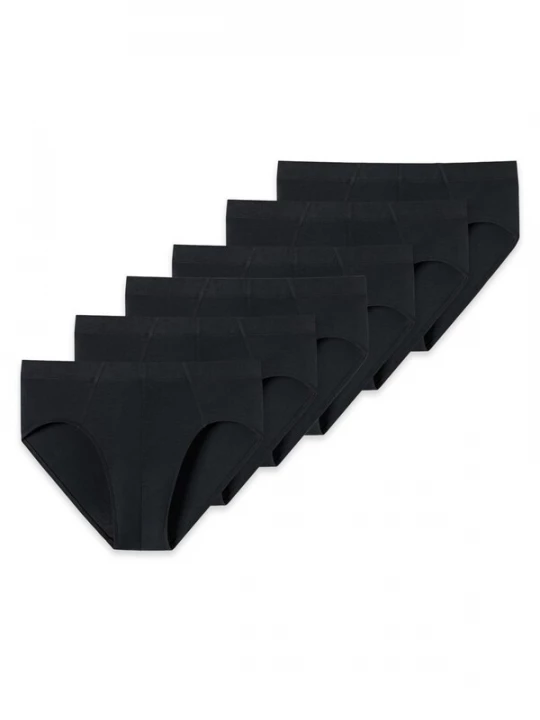 Foto van product SCHIESSER Slip '95 / 5 Essentials - Cotton' zwart