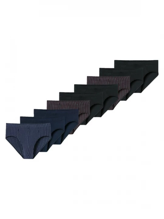 Foto van product SCHIESSER Slip '95 / 5 Essentials' zwart gemêleerd