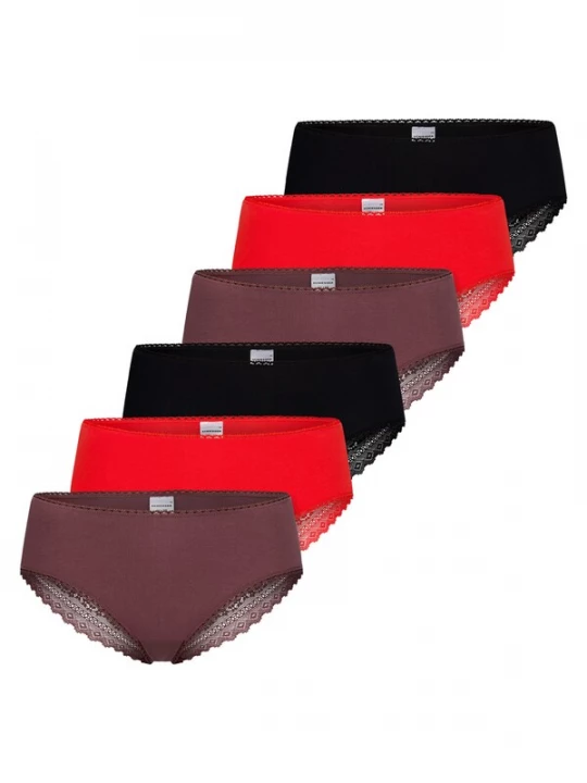 Foto van product SCHIESSER Slip '95 / 5 Modern Cotton' gemengde kleuren
