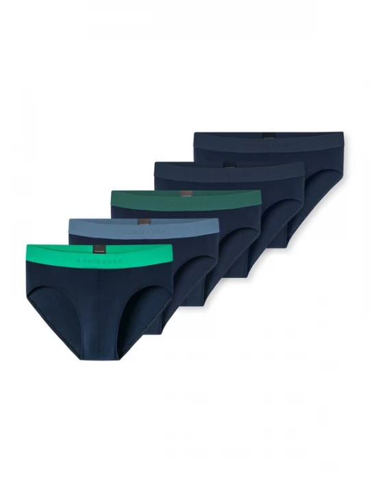 Foto van product SCHIESSER Slip ' 95 / 5 Multi ' nachtblauw / gemengde kleuren