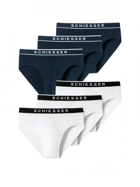 Foto van product SCHIESSER Slip ' 95 / 5 Organic Cotton ' wit