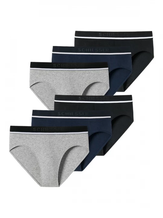 Foto van product SCHIESSER Slip ' 95 / 5 Organic Cotton ' zwart