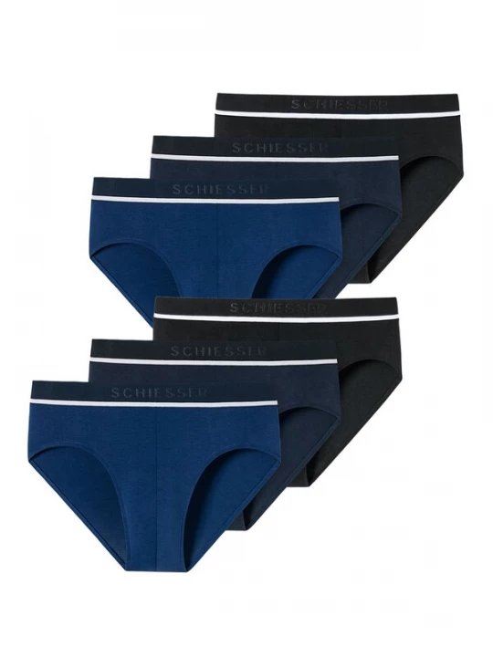 Foto van product SCHIESSER Slip ' 95 / 5 Organic Cotton ' zwart