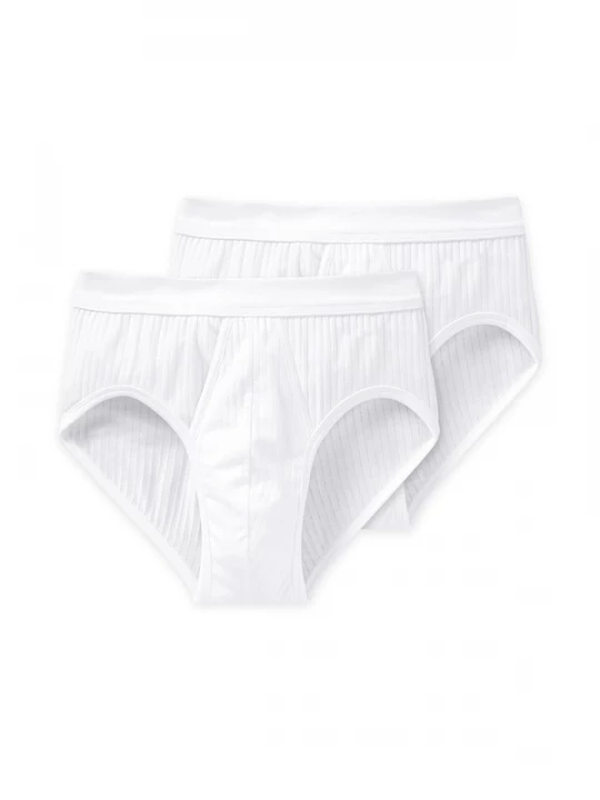Foto van product SCHIESSER Slip 'Authentic Sport' wit