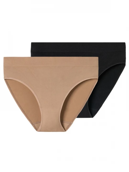 Foto van product SCHIESSER Slip beige / zwart