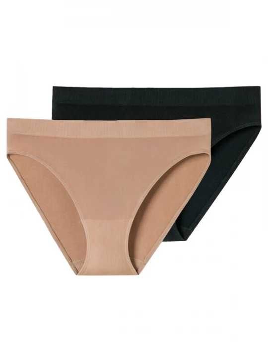 Foto van product SCHIESSER Slip beige / zwart