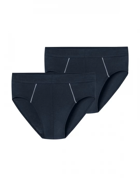 Foto van product SCHIESSER Slip ' Comfort Fit ' nachtblauw / wit