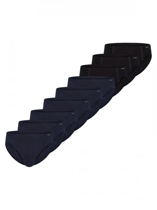 Foto van product SCHIESSER Slip 'Cotton Essential' blauw gemêleerd