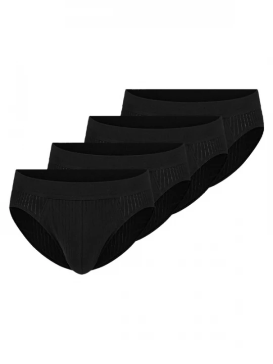 Foto van product SCHIESSER Slip 'Cotton Essentials Authentic' zwart