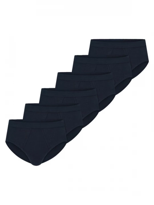 Foto van product SCHIESSER Slip 'Cotton Essentials Feinripp' blauw