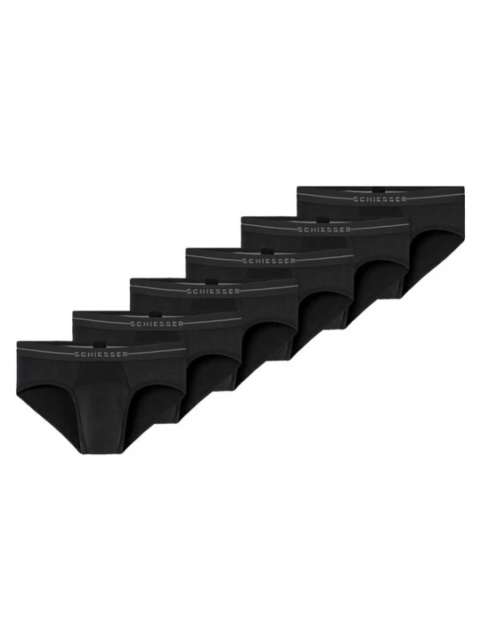 Foto van product SCHIESSER Slip 'Cotton Flex' zwart
