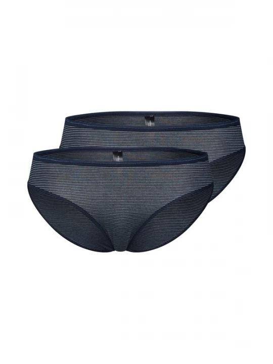 Foto van product SCHIESSER Slip donkerblauw / wit