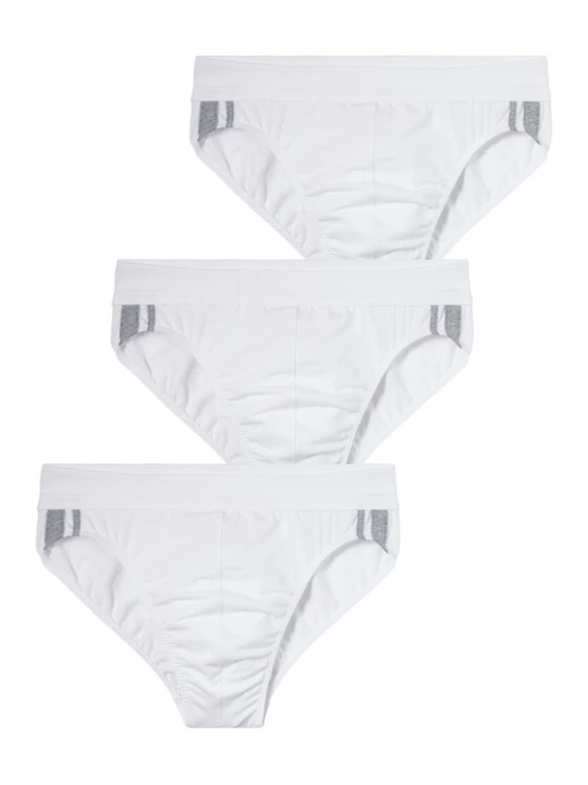 Foto van product SCHIESSER Slip donkergrijs / offwhite