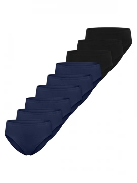 Foto van product SCHIESSER Slip 'Essentials Cotton' blauw gemêleerd