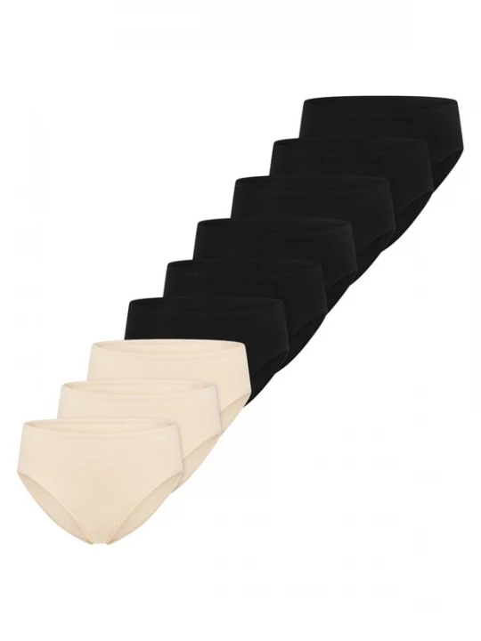 Foto van product SCHIESSER Slip 'Essentials Cotton' bruin gemêleerd