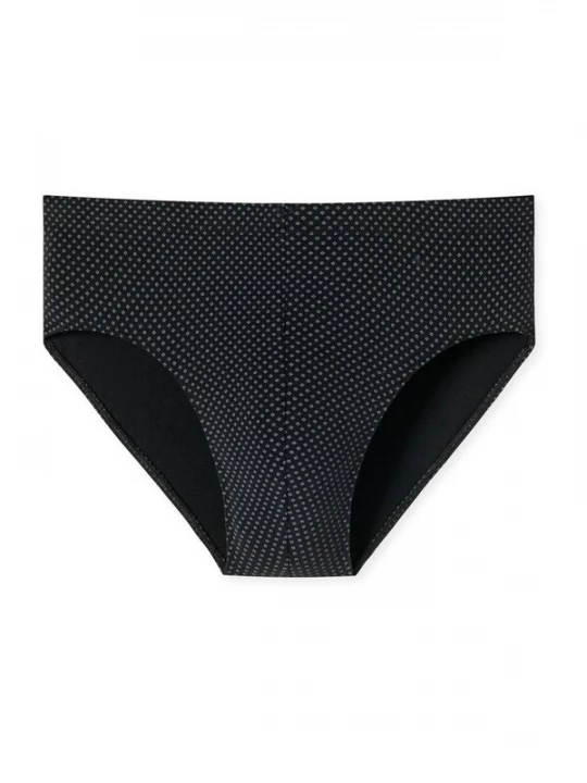 Foto van product SCHIESSER Slip grijs / zwart