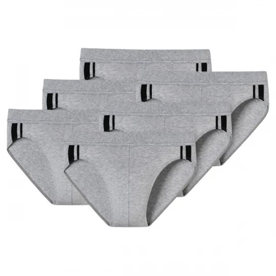 Foto van product SCHIESSER Slip grijs / zwart