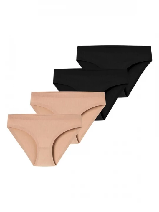 Foto van product SCHIESSER Slip ' Invisible Cotton ' beige / nude / zwart