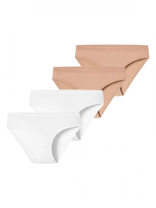 Foto van product SCHIESSER Slip ' Invisible Cotton ' cappuccino / wit