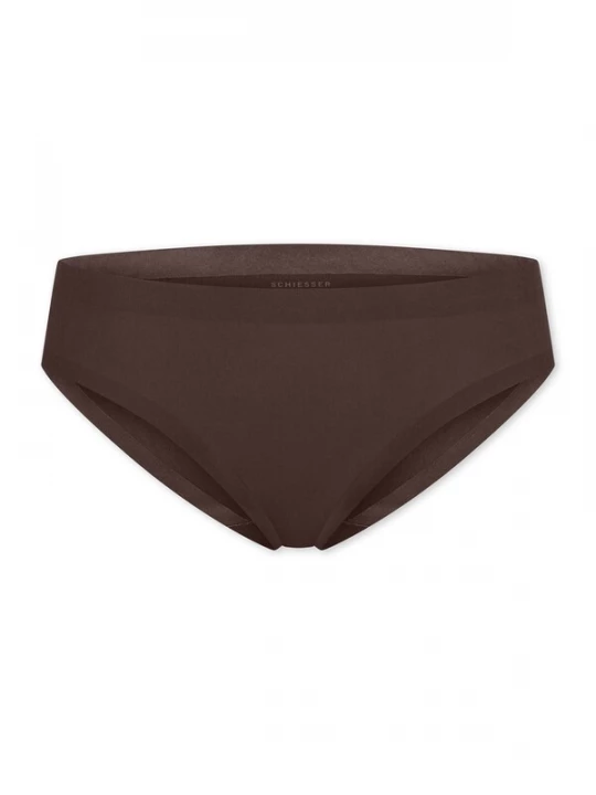 Foto van product SCHIESSER Slip ' Invisible Cotton ' donkerbruin