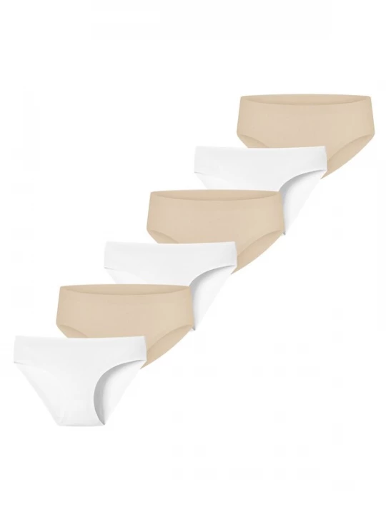 Foto van product SCHIESSER Slip ' Invisible Cotton ' sand / wit