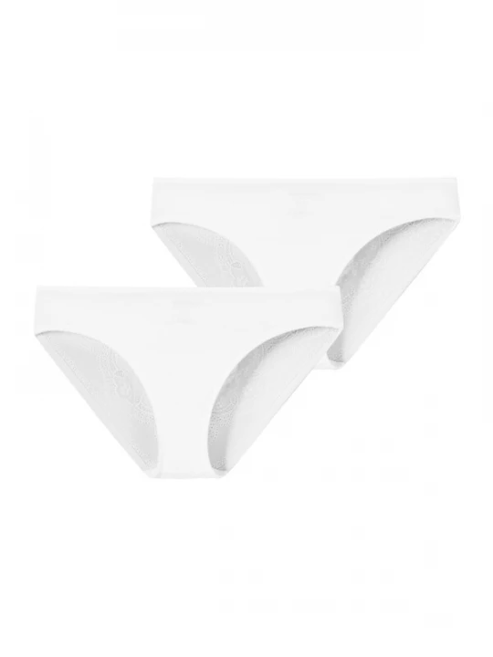 Foto van product SCHIESSER Slip 'Invisible Lace' wit