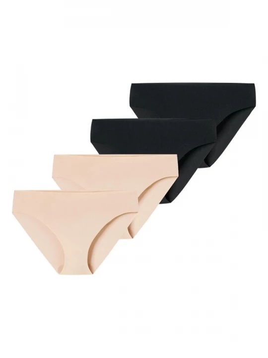 Foto van product SCHIESSER Slip ' Invisible Light ' sand / zwart