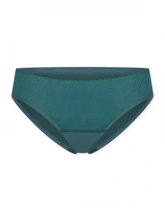 Foto van product SCHIESSER Slip ' Invisible Soft Lace ' groen / petrol