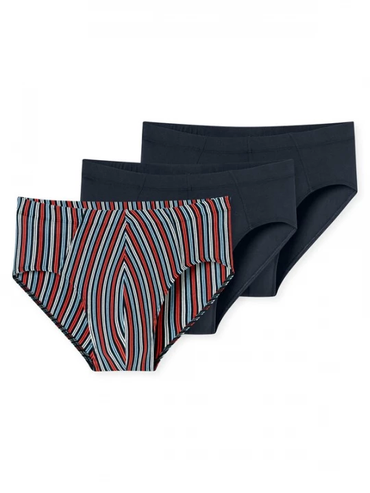 Foto van product SCHIESSER Slip lichtblauw / donkerblauw / rood / wit