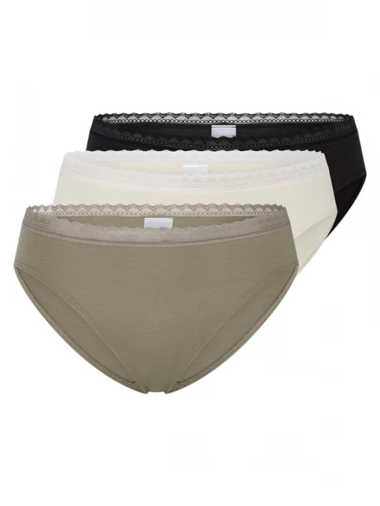 Foto van product SCHIESSER Slip lichtbruin / zwart / eierschaal