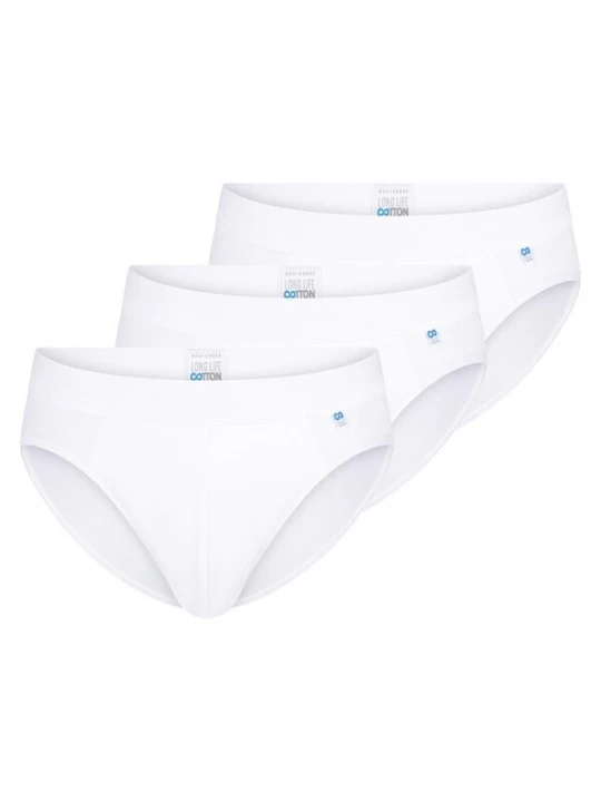 Foto van product SCHIESSER Slip 'Long Life Cotton' wit