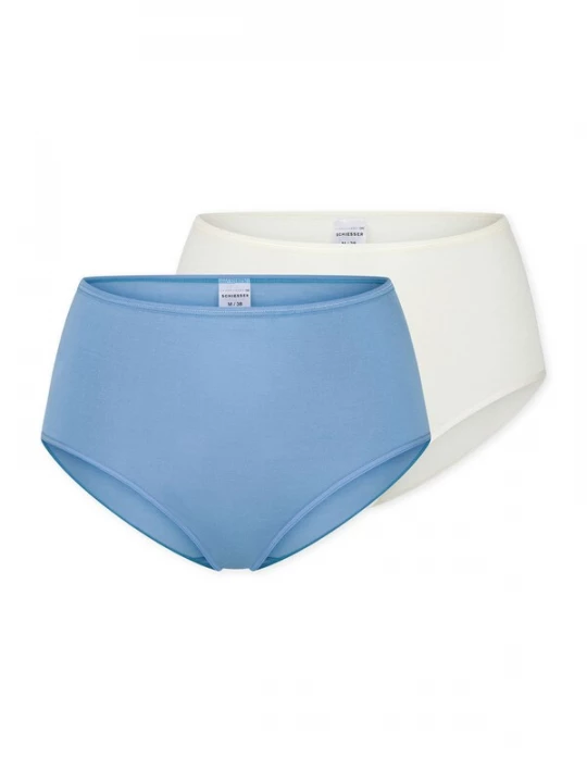 Foto van product SCHIESSER Slip ' Modal Essentials ' blauw / wit