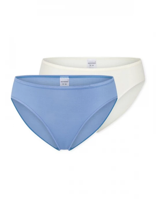 Foto van product SCHIESSER Slip ' Modal Essentials ' crème / blauw