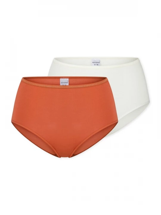 Foto van product SCHIESSER Slip ' Modal Essentials ' oranje / roestrood / offwhite