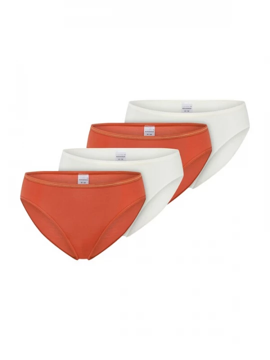 Foto van product SCHIESSER Slip ' Modal Essentials ' oranje / wit