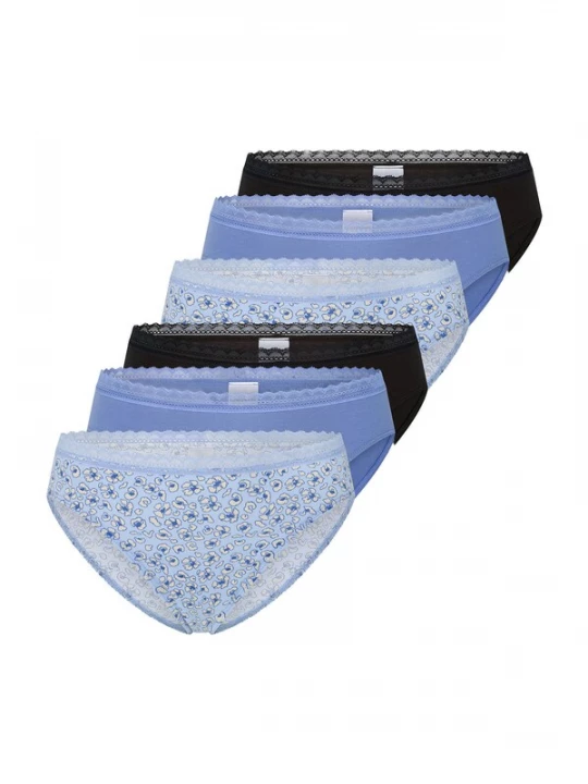 Foto van product SCHIESSER Slip ' Modern ' blauw / lichtblauw / zwart