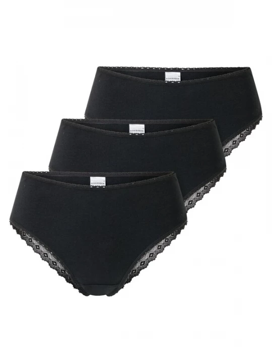 Foto van product SCHIESSER Slip 'Modern Multipacks' zwart