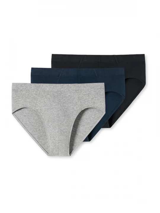 Foto van product SCHIESSER Slip navy / grijs / zwart