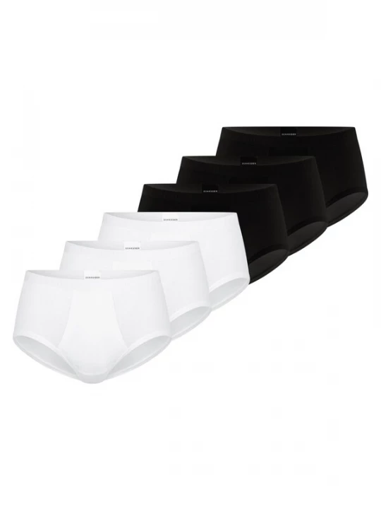 Foto van product SCHIESSER Slip 'Original Classics Feinripp' gemengde kleuren