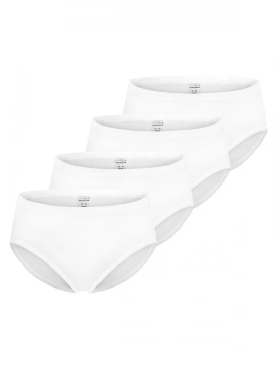 Foto van product SCHIESSER Slip 'Original Classics Feinripp' wit