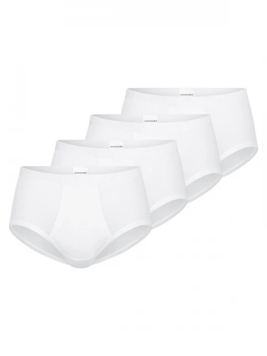 Foto van product SCHIESSER Slip 'Original Classics Feinripp' wit
