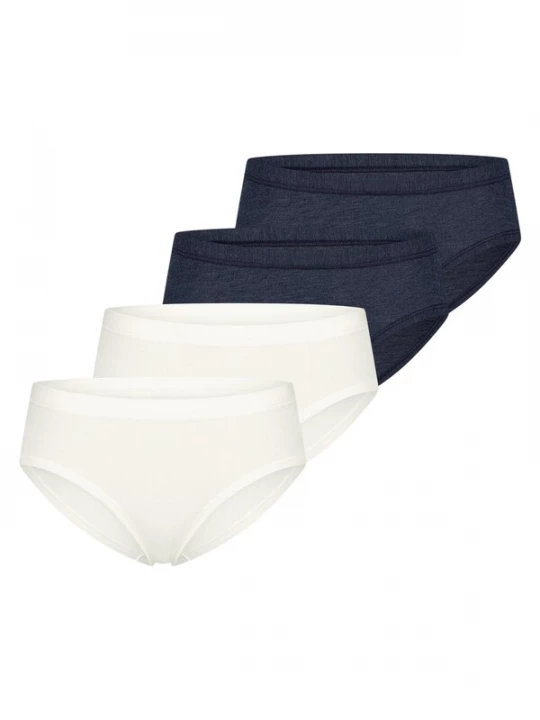Foto van product SCHIESSER Slip 'Personal Fit' blauw gemêleerd
