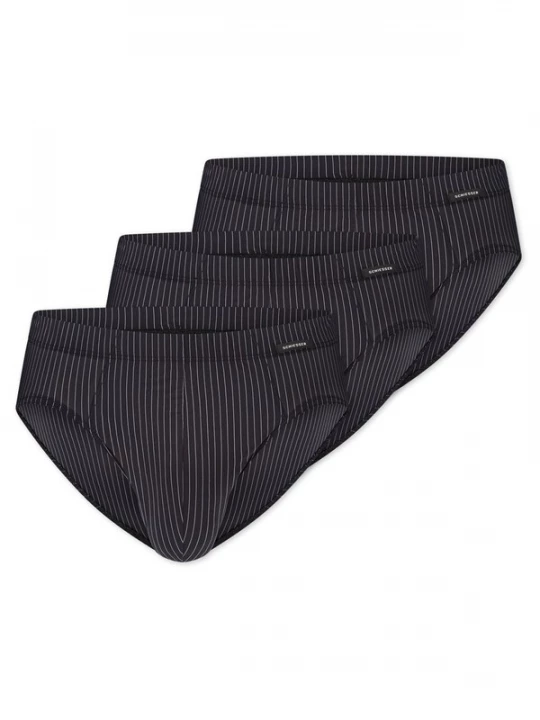 Foto van product SCHIESSER Slip 'Pure Micro' zwart