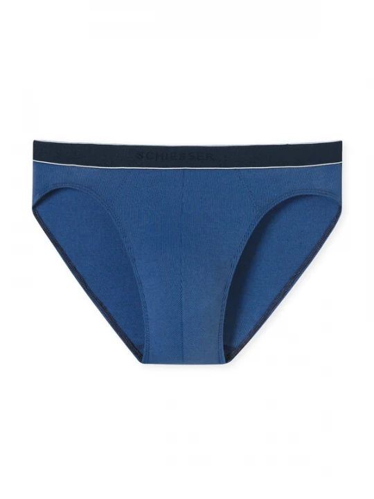 Foto van product SCHIESSER Slip ' Rio - Duality Function ' donkerblauw