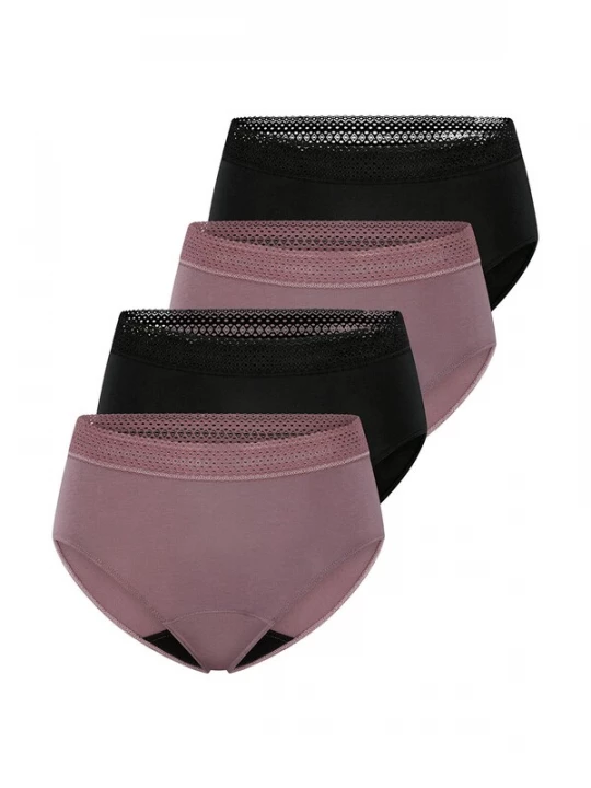 Foto van product SCHIESSER Slip ' Schiesser Care ' mauve / zwart