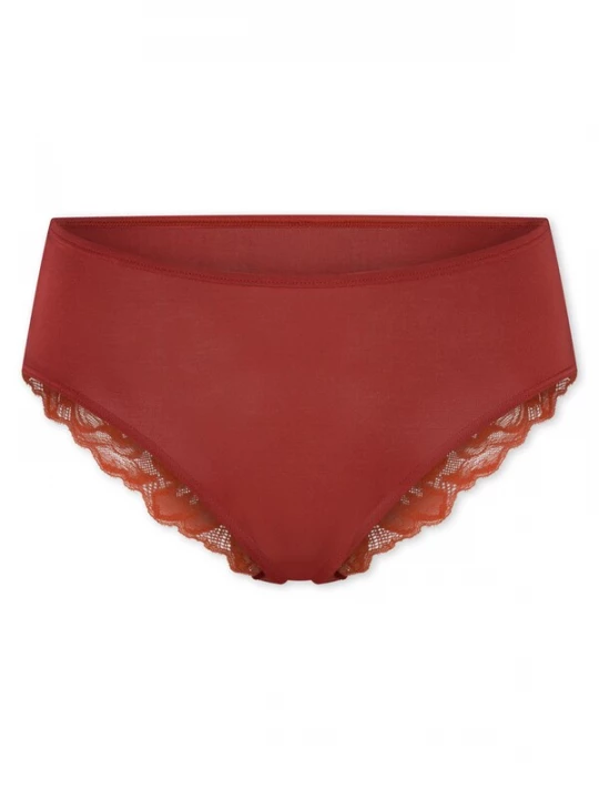 Foto van product SCHIESSER Slip ' Unique Premium ' donkeroranje