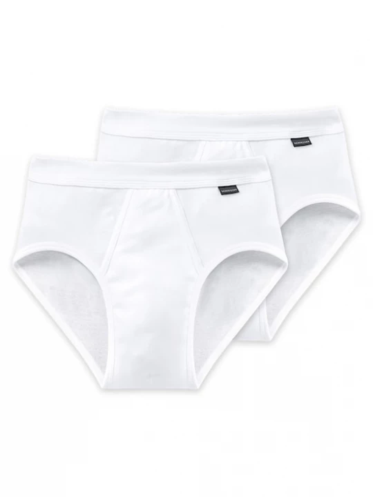 Foto van product SCHIESSER Slip zwart / wit